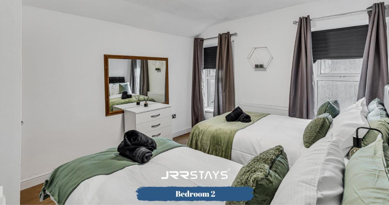 Cardiff Stylish 2 Bedroom Sleeps 6 Wi-Fi - Jrr Stays Buitenkant foto