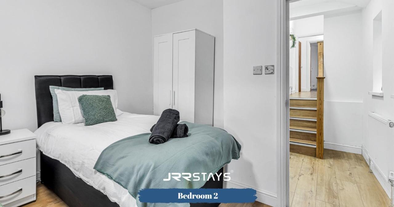 Cardiff Stylish 2 Bedroom Sleeps 6 Wi-Fi - Jrr Stays Buitenkant foto