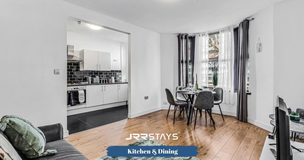 Cardiff Stylish 2 Bedroom Sleeps 6 Wi-Fi - Jrr Stays Buitenkant foto