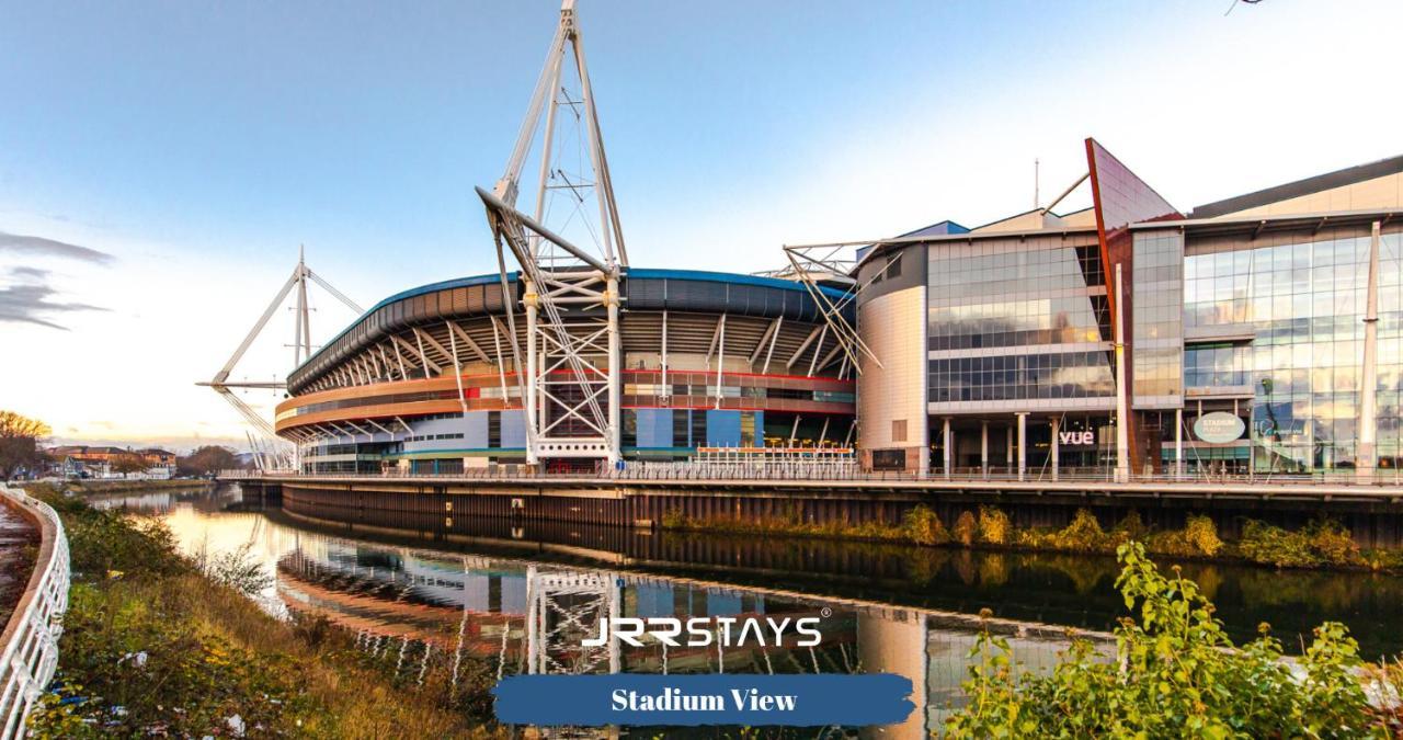 Cardiff Stylish 2 Bedroom Sleeps 6 Wi-Fi - Jrr Stays Buitenkant foto