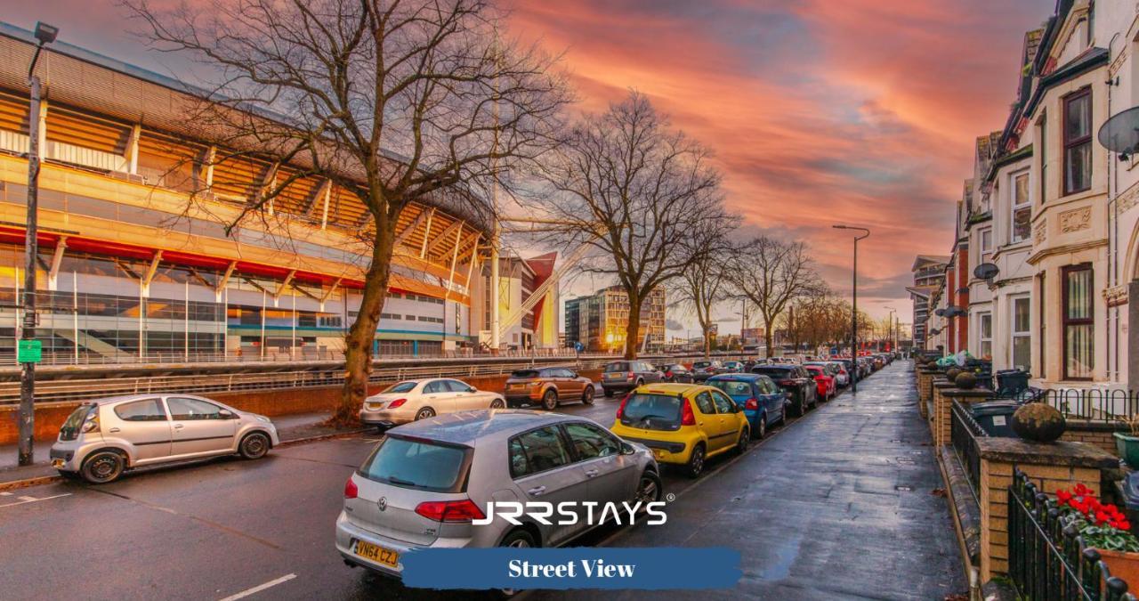 Cardiff Stylish 2 Bedroom Sleeps 6 Wi-Fi - Jrr Stays Buitenkant foto